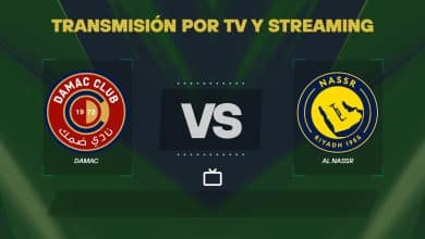 Damac vs Al Nassr transmisión