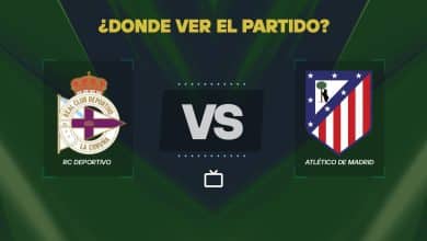 Deportivo vs Atlético de Madrid donde ver tv