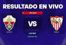 Elche vs Sevilla resultado en vivo