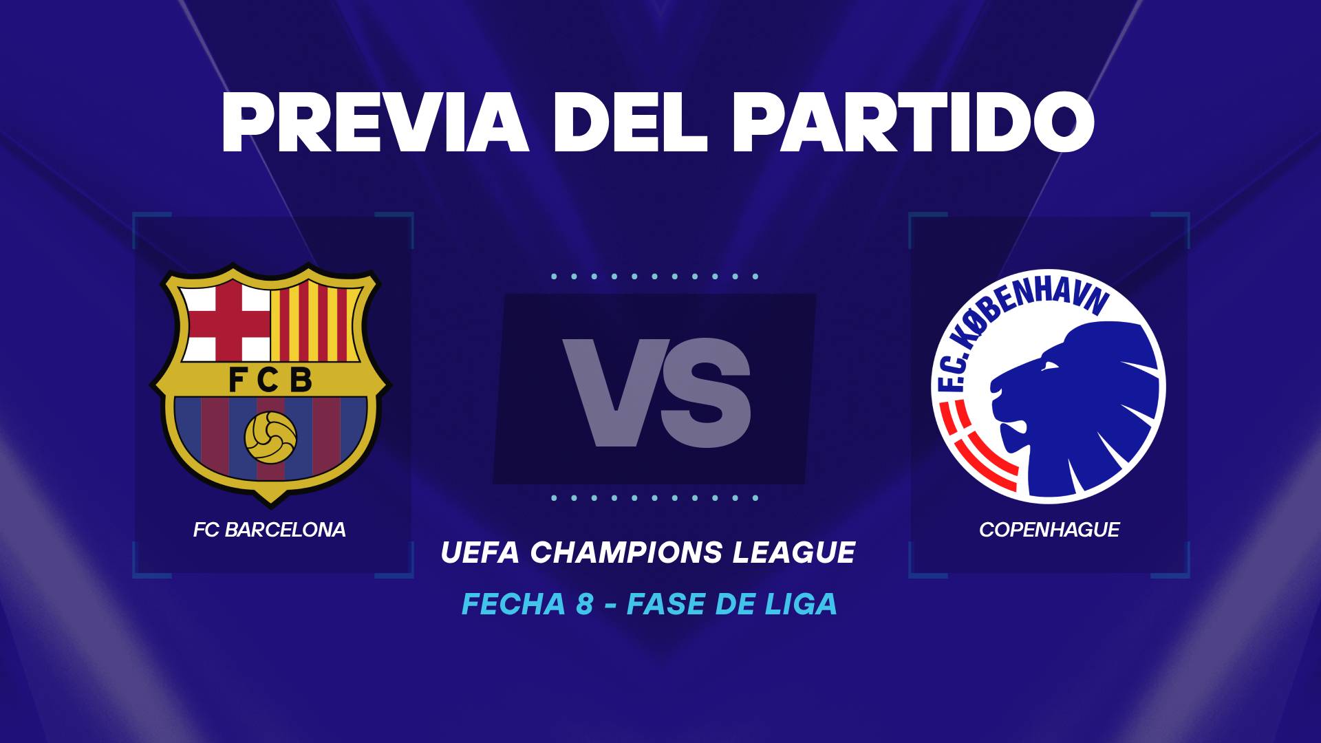 FC Barcelona vs Copenhague previa del partido