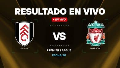 Fulham vs Liverpool resultado en vivo