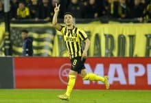 leo fernandez marco en peñarol vs independiente