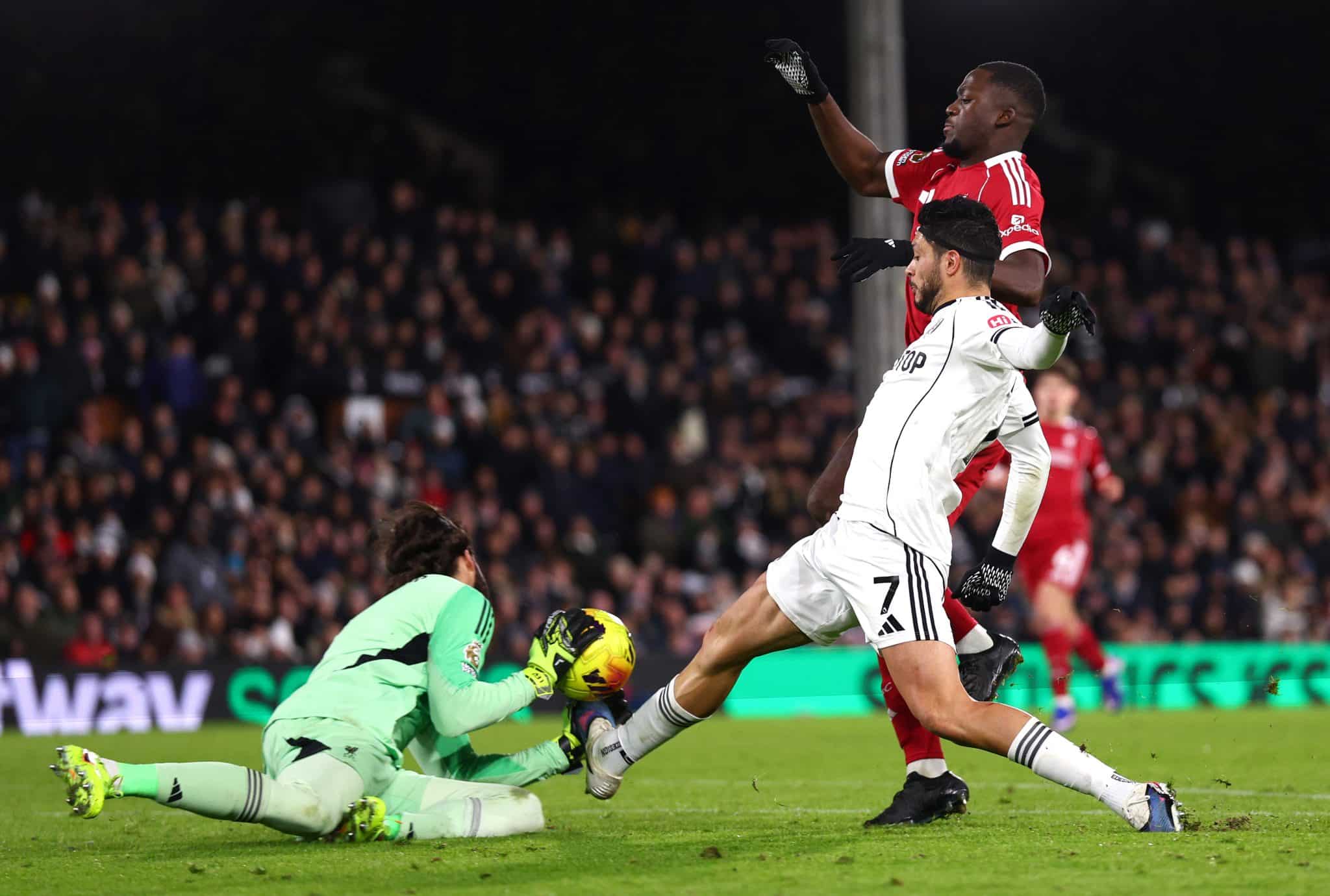 Raúl Jiménez: estadísticas en su partido vs Liverpool por Premier League (Getty Images)