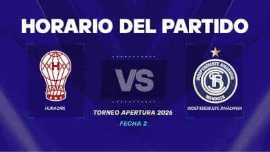 Huracán vs Independiente Rivadavia horario