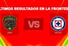 Juárez vs Cruz Azul últimos resultados