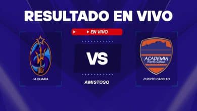 La Guaira vs Puerto Cabello Resultado