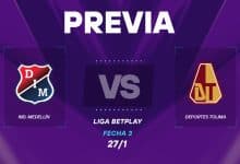 Medellín vs Tolima