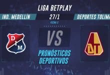 Medellín vs Tolima