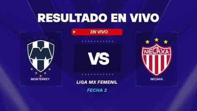 Monterrey vs Necaxa resultado en vivo