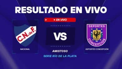 Nacional vs Deportes Concepción resultado vivo