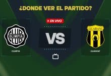Olimpia vs Guaraní dónde ver