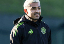 Julián Araujo con Celtic en 2025