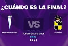 Católica vs Coquimbo: ¿Cuándo se juega la final de Supercopa de Chile?