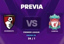 Bournemouth vs Liverpool: cuando juegan y horarios por la Premier League
