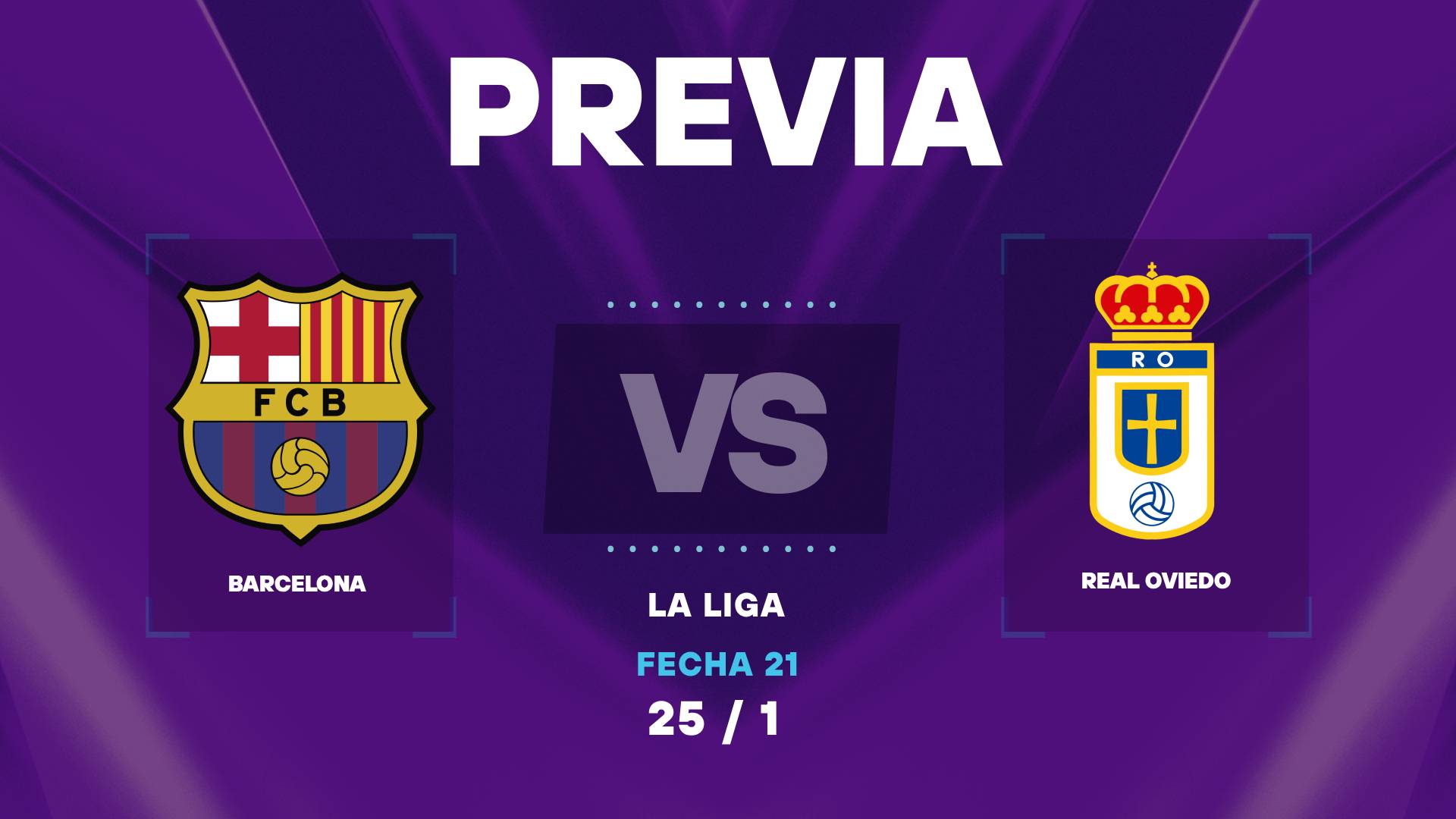 Barcelona vs Real Oviedo: donde ver y posibles formaciones para el duelo por LaLiga