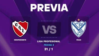Independiente vs Vélez Sarsfield en vivo: Horario, dónde ver y posibles formaciones por la Liga Profesional