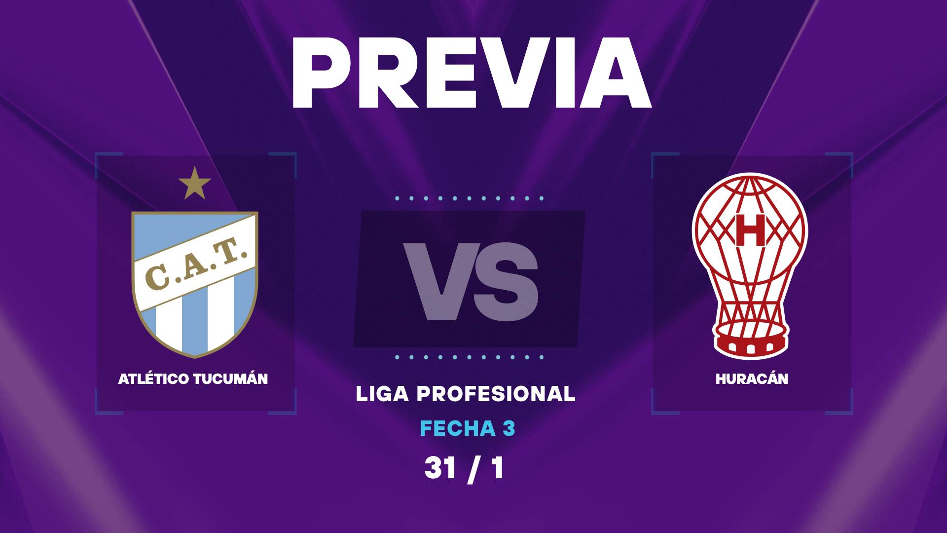 Atlético Tucumán vs Huracán en vivo: Horario, dónde ver y posibles formaciones por la Liga Profesional