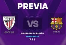 Barcelona vs Athletic: donde ver y posibles formaciones por la Supercopa de España