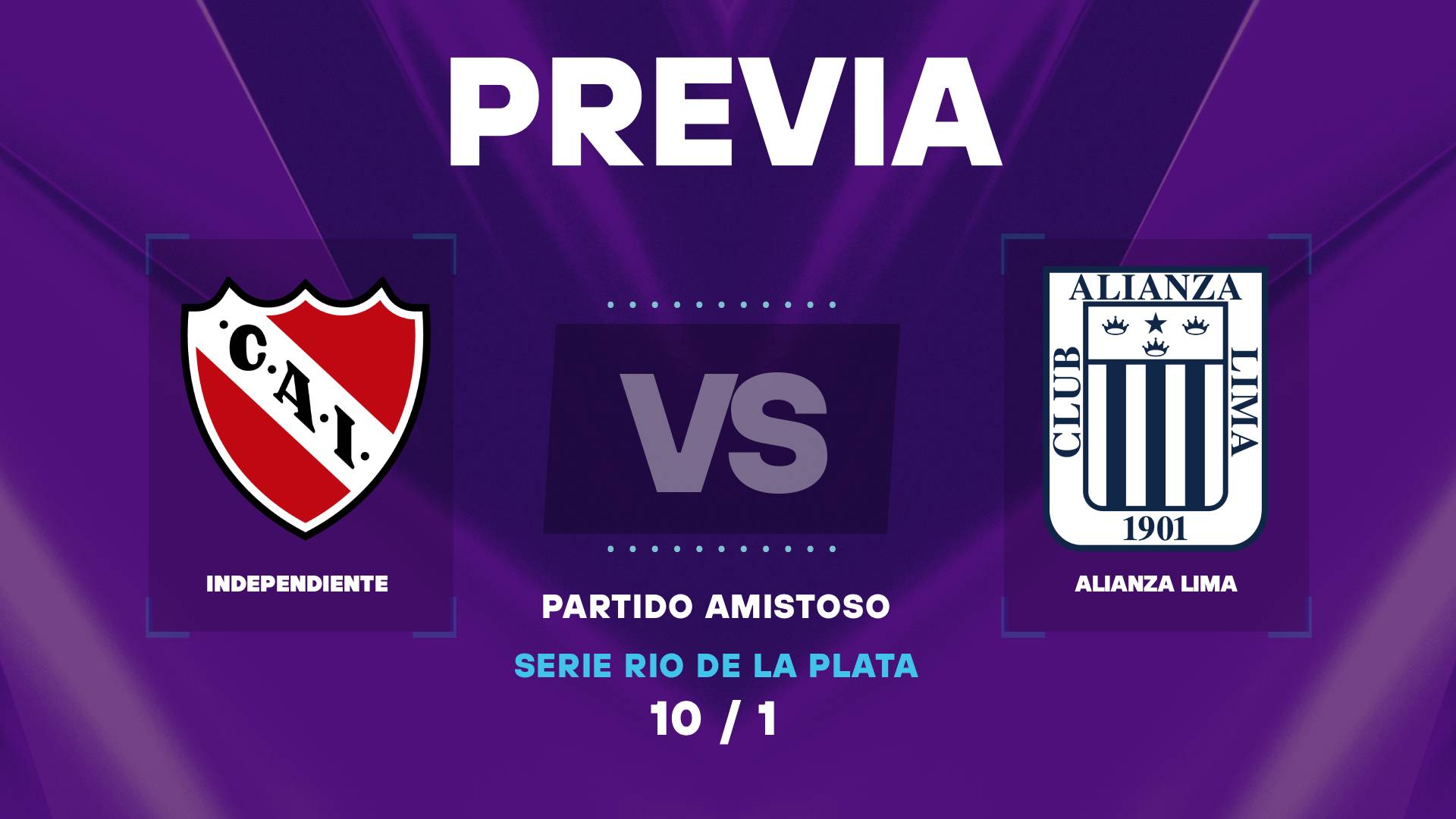 Independiente vs Alianza Lima: donde ver y posible equipos del partido en Uruguay