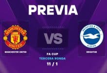 Manchester United vs Brighton: cuando juegan y horarios de la FA Cup