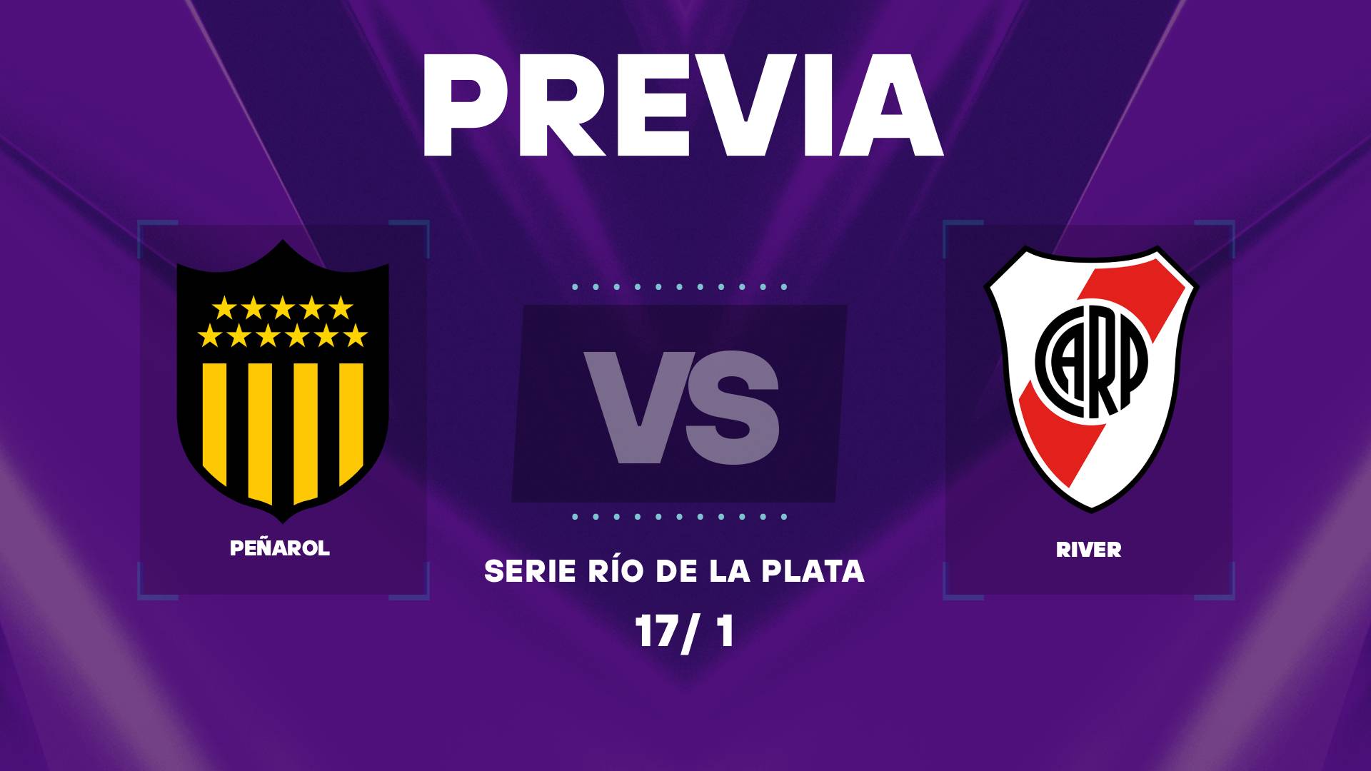 Peñarol vs River: donde ver y posibles formaciones del amistoso en Uruguay