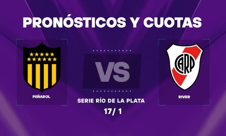 Peñarol vs River: Cuotas y quien es favorito