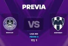 Mazatlán vs Monterrey: cuando juegan y horarios por la Jornada 3 de la Liga MX