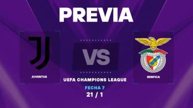 Juventus vs Benfica: horarios y probables formaciones por la Champions League