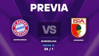 Bayern Múnich vs Augsburgo: donde ver y posibles formaciones del duelo por la Bundesliga