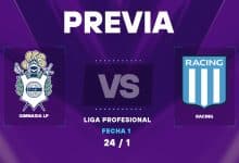 Gimnasia vs Racing: cuando juegan y posibles formaciones de la Liga Profesional