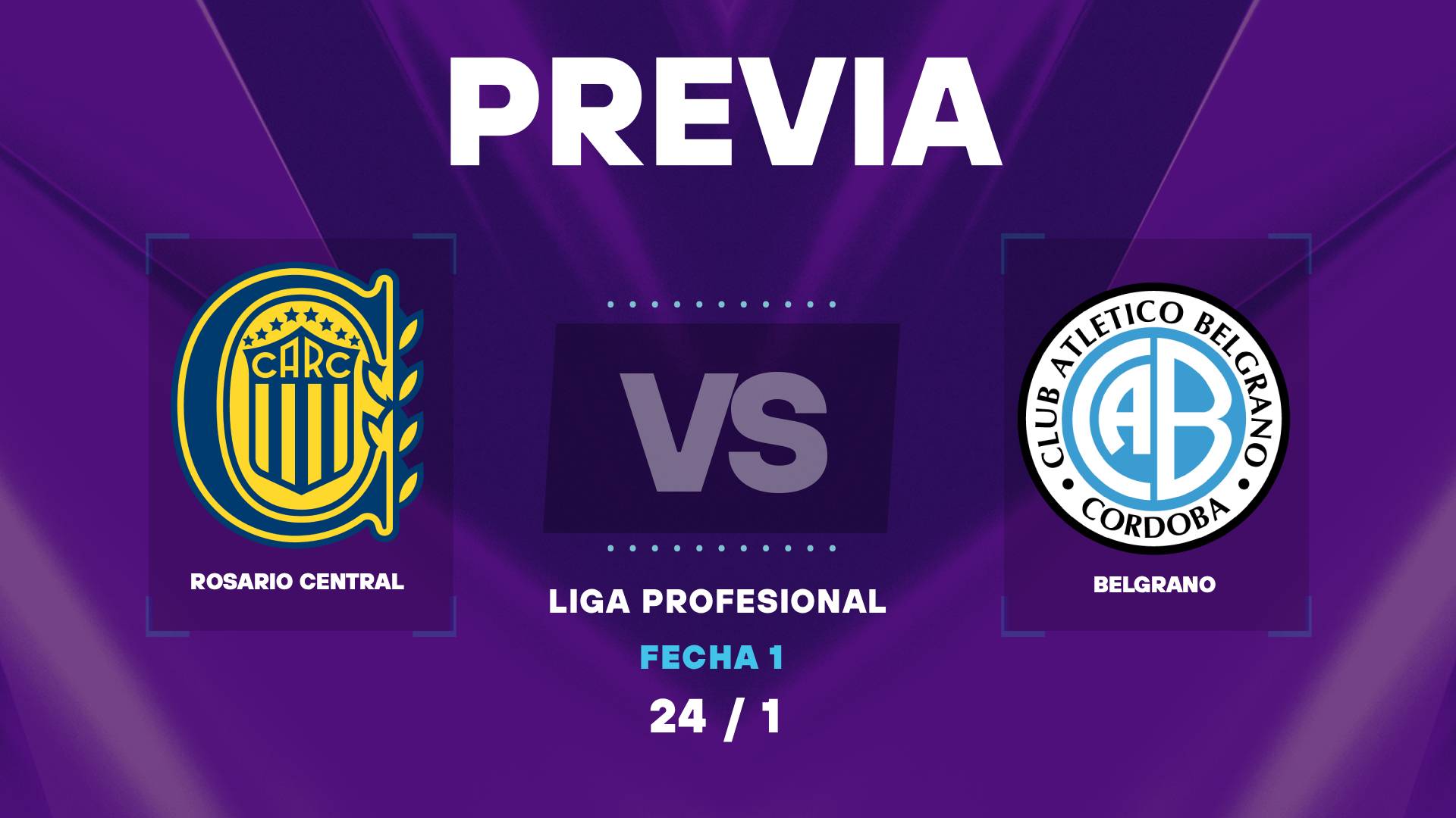 Rosario Central vs Belgrano: donde ver y horarios del debut de Di María en el Apertura 2026