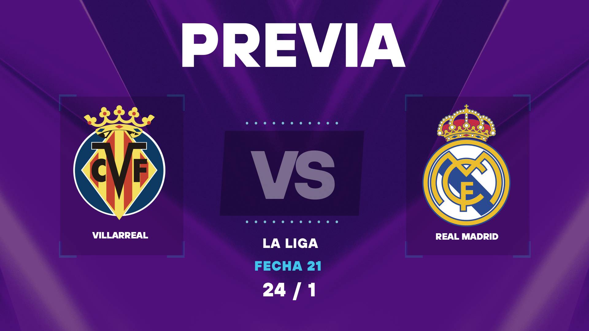 Villarreal vs Real Madrid: donde ver, horarios y posibles formaciones de La Liga