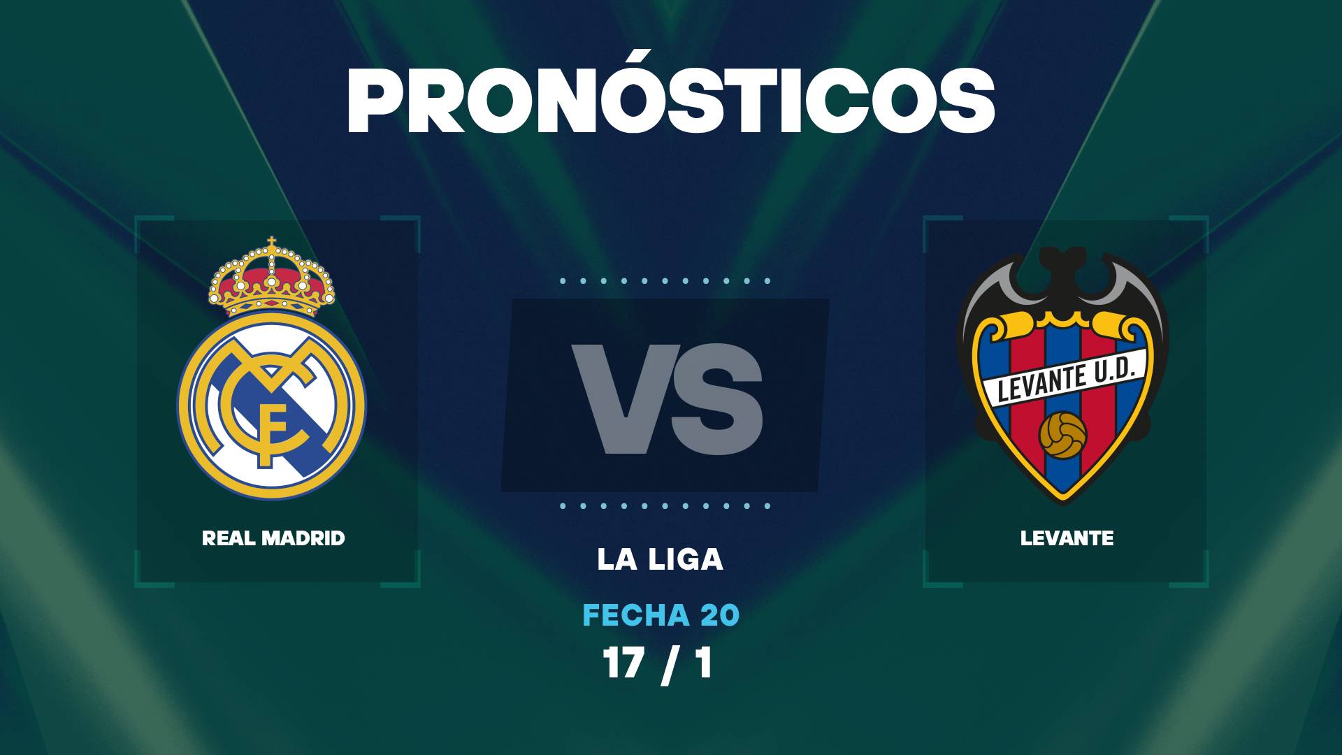 Real Madrid vs Levante: pronósticos para el duelo por La Liga