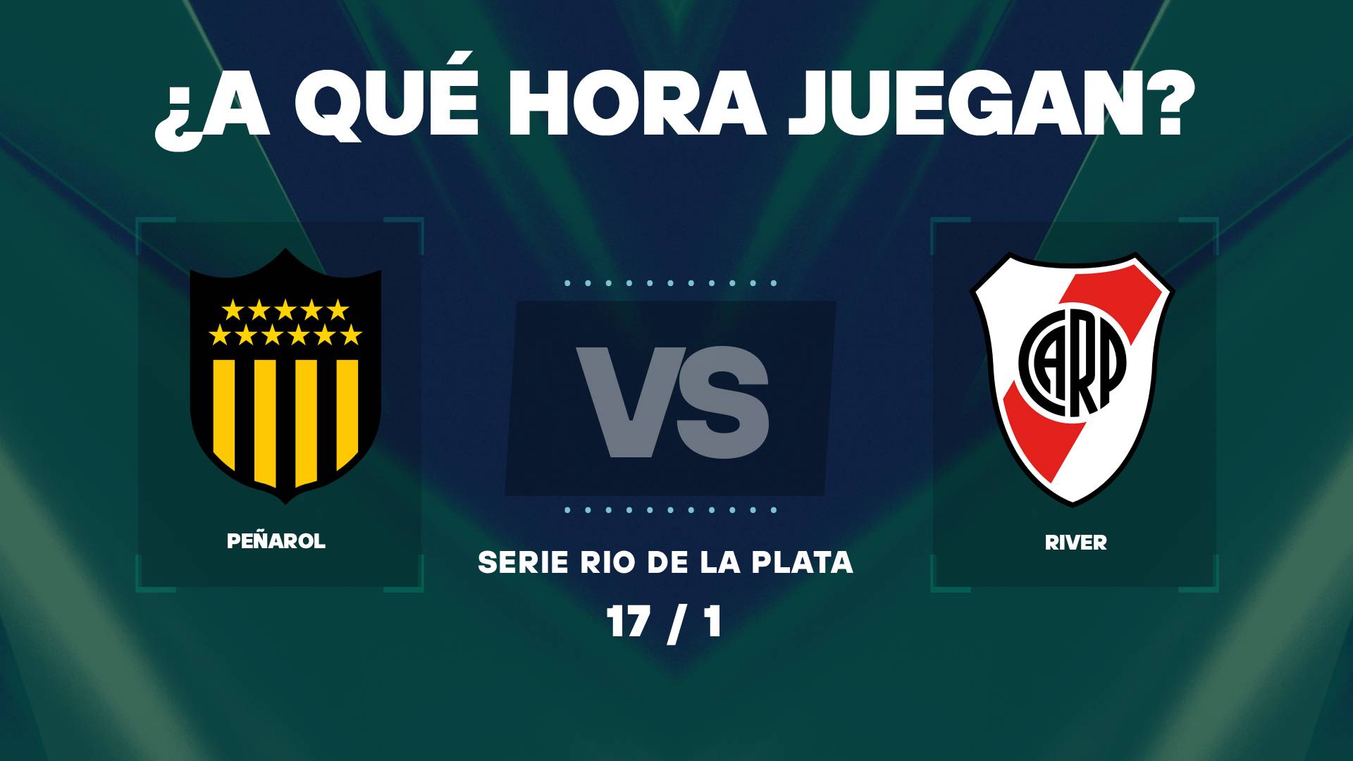 River vs Peñarol: ¿A qué hora se juega el amistoso y como verlo?