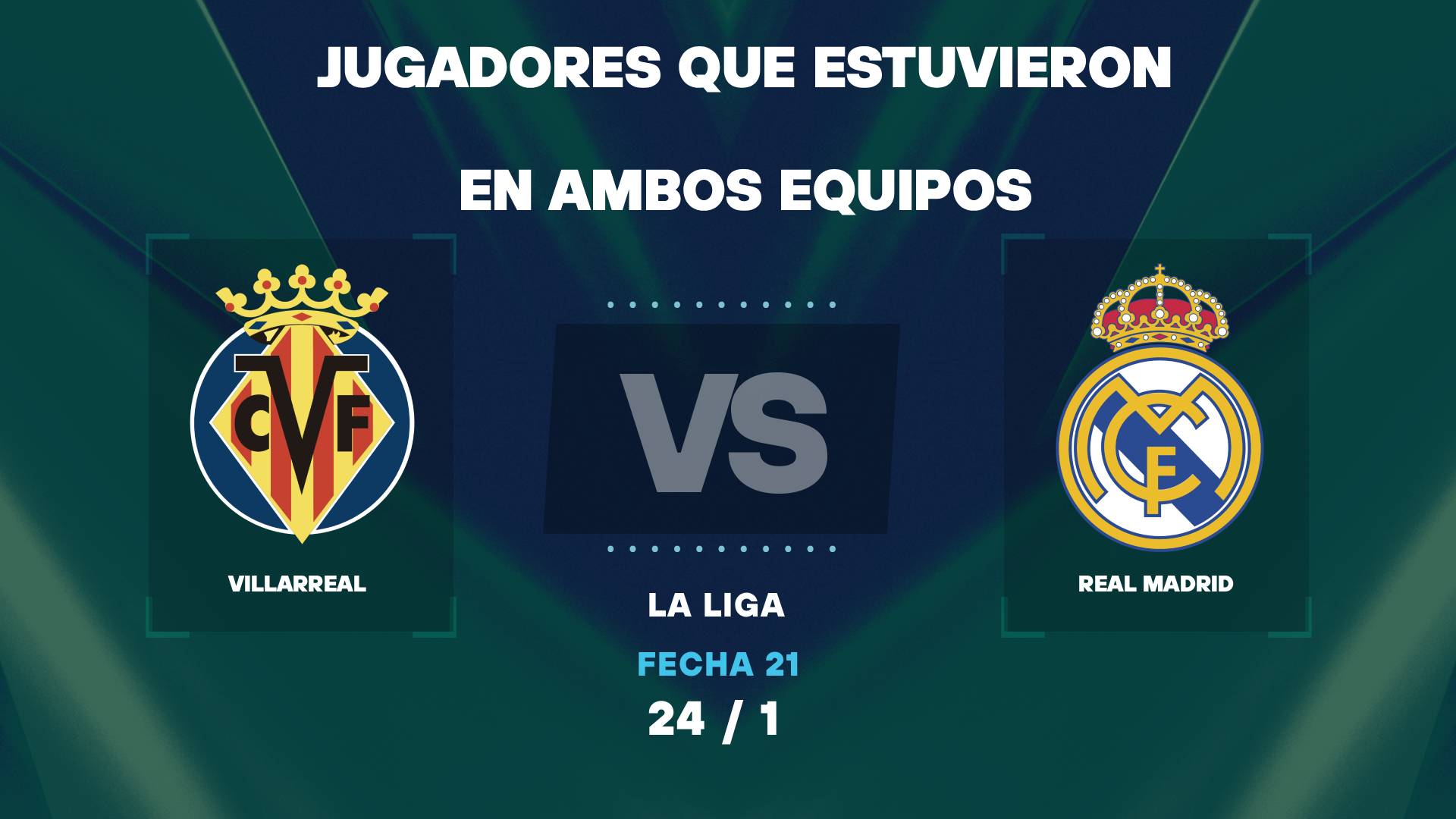 Grandes futbolistas que pasaron por Villarreal y Real Madrid