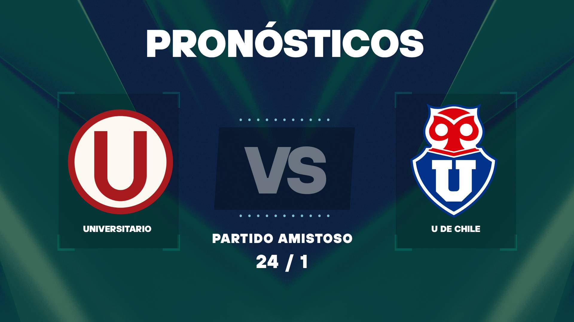Universitario vs U de Chile: pronósticos para este partido