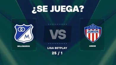 ¿Se suspende Millonarios vs Junior? Así luce la cancha del Campin