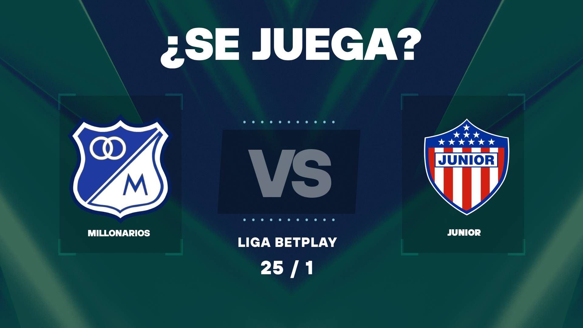 ¿Se suspende Millonarios vs Junior? Así luce la cancha del Campin