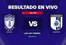 Pachuca vs Querétaro - resultado en vivo