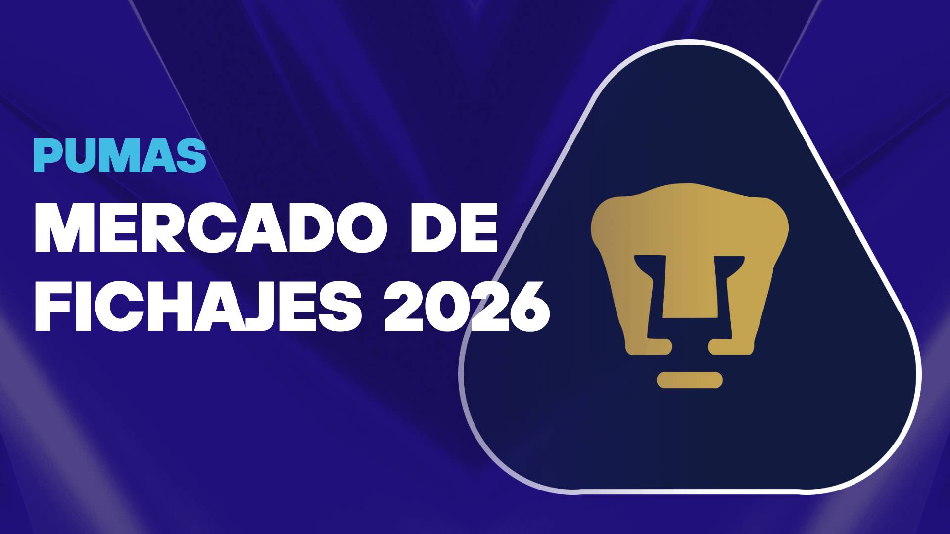 Pumas mercado de fichajes 2026