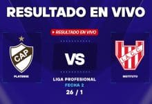 Platense vs Instituto en vivo: resultado y minuto a minuto por la Liga Profesional