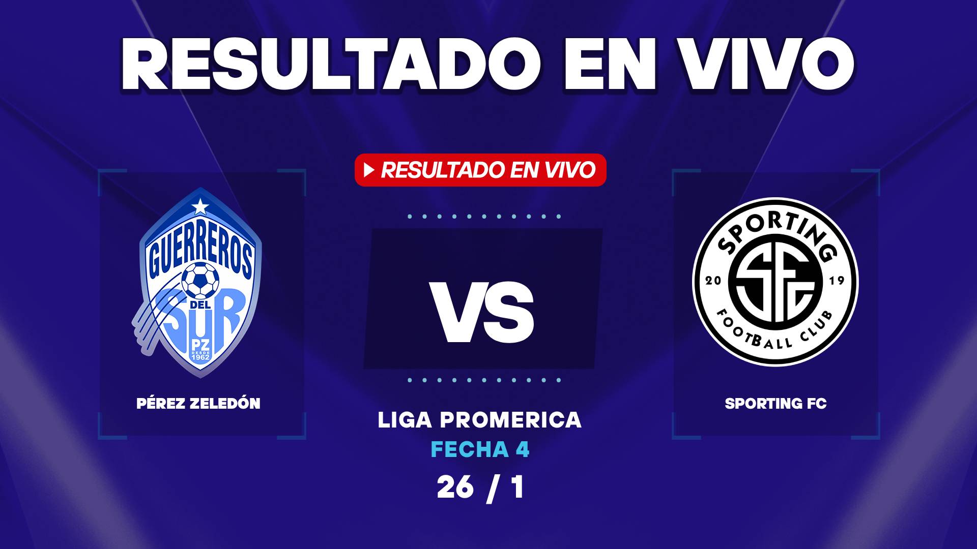 Pérez Zeledón vs Sporting FC EN VIVO: resultado por la Primera División de Costa Rica
