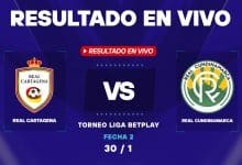 Real Cartagena vs Real Cundinamarca: Resultado EN VIVO del Torneo BetPlay