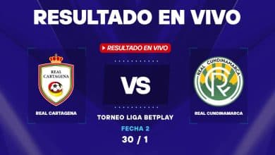 Real Cartagena vs Real Cundinamarca: Resultado EN VIVO del Torneo BetPlay