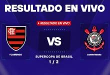 Flamengo vs Corinthians hoy: resultado EN VIVO por la Supercopa de Brasil
