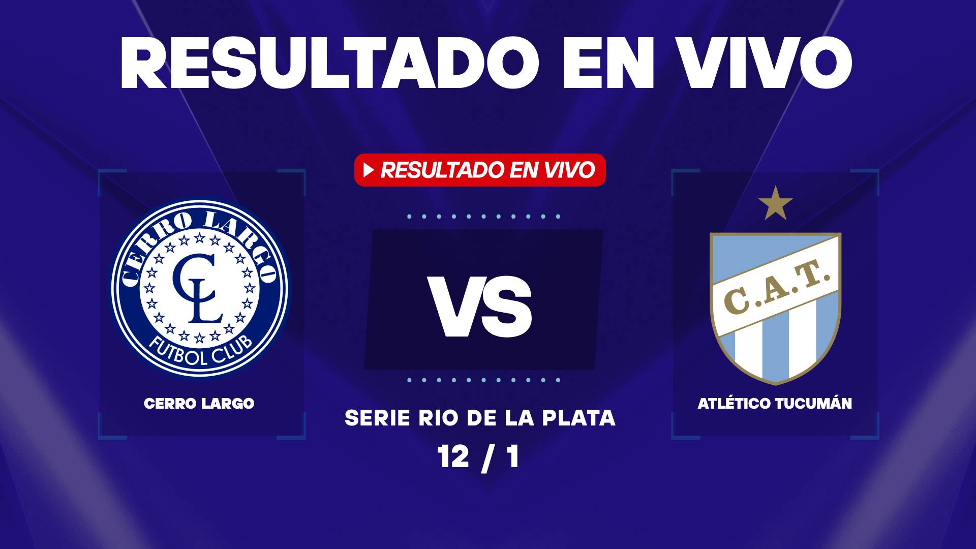 Cerro Largo vs Atlético Tucumán: resultado EN VIVO y estadísticas del amistoso en Uruguay