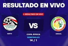 Senegal vs Egipto: resultado EN VIVO y estadísticas de la Copa África