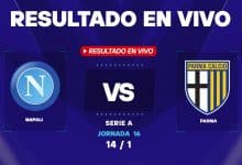 Napoli vs Parma: resultado EN VIVO y diferencia con el Inter