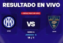 Inter vs Lecce: resultado EN VIVO y posiciones EN VIVO de la Serie A