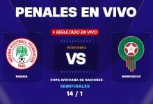 Nigeria vs Marruecos: penales EN VIVO por la Copa Africa